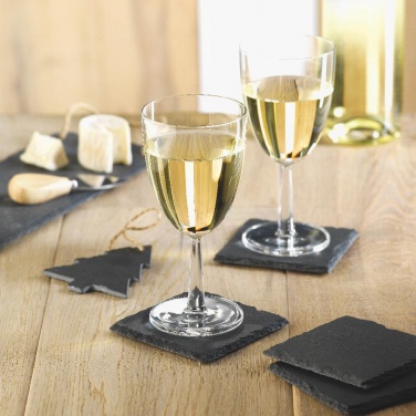 Logotrade business gifts photo of: Slate coasters with EVA bottom