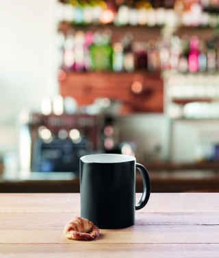 Logo trade promotional merchandise photo of: Dark sublimation mug 300ml