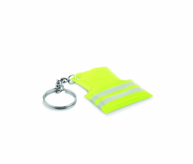 Logotrade corporate gift image of: Key ring with reflecting vest Jekabpils