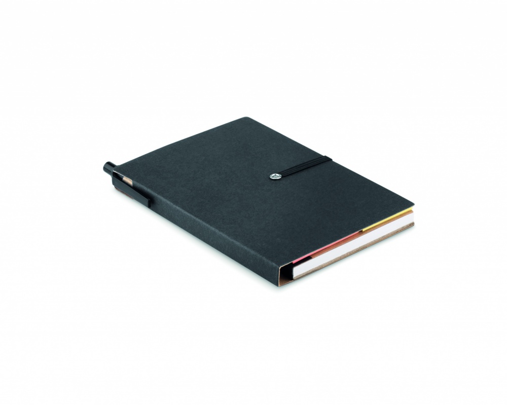 Logotrade promotional merchandise image of: Notebook w/pen & memo pad