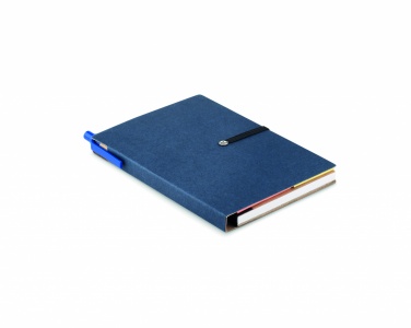 Logo trade promotional gifts picture of: Notebook w/pen & memo pad