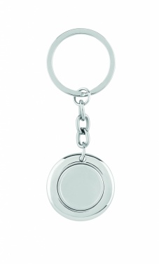 Logo trade advertising products image of: Key ring with token Cēsis