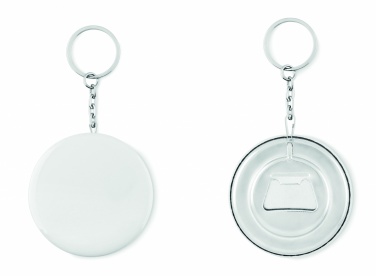 Logo trade promotional gift photo of: Key ring with bottle opener Madona