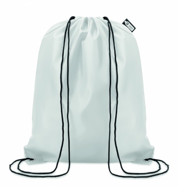 Logotrade promotional gift image of: 190T RPET drawstring bag