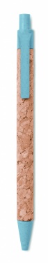 Logotrade promotional gift picture of: Cork/ Wheat Straw/ABS ball pen