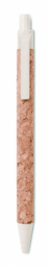 Logotrade corporate gift picture of: Cork/ Wheat Straw/ABS ball pen