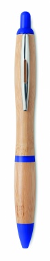 Logotrade advertising product picture of: Ballpoint pen made of ABS and bamboo