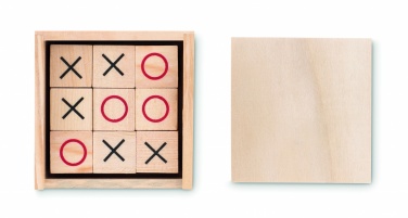 Logotrade promotional giveaways photo of: Wooden tic tac toe
