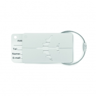 Logotrade promotional gifts photo of: Aluminium luggage tag