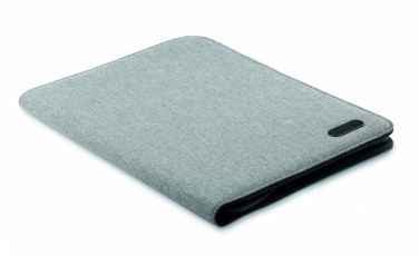 Logo trade promotional merchandise photo of: A4 conference folder zipped
