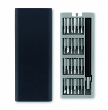 Logo trade advertising product photo of: 24 screwdriver set in case