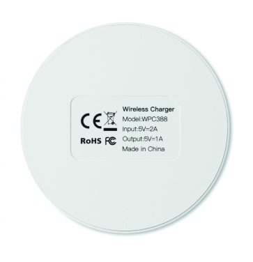 Logo trade promotional item photo of: Wireless charger 5W