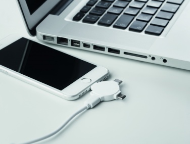 Logo trade promotional giveaways picture of: 3 in 1 cable adapter