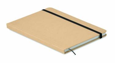 Logo trade corporate gifts picture of: A5 recycled notebook 80 lined