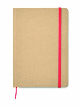 Logo trade promotional merchandise image of: A5 recycled notebook 80 lined
