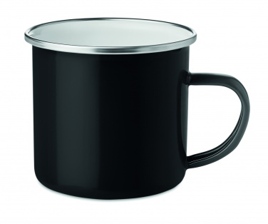 Logotrade promotional product picture of: Metal mug with enamel layer