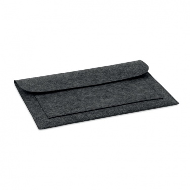 Logo trade promotional gifts image of: 15 inch Felt laptop pouch