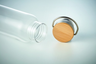 Logo trade promotional items picture of: Tritan 800ml bottle bamboo top
