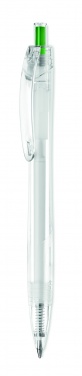 Logotrade promotional item image of: RPET push ball pen