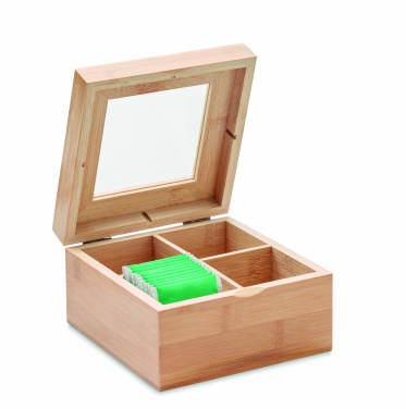 Logotrade promotional merchandise picture of: Bamboo tea box