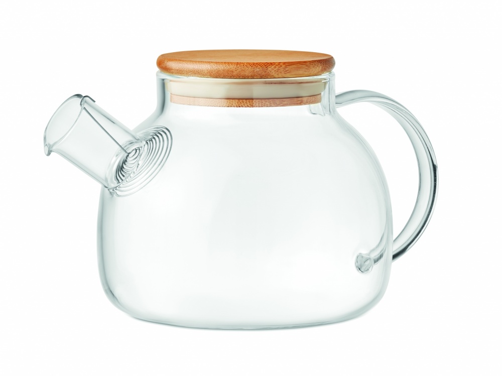 Logo trade promotional merchandise photo of: Teapot borosilicate glass 850ml