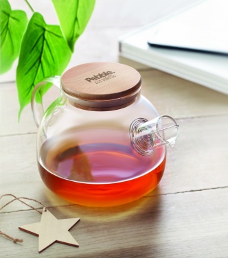 Logotrade promotional merchandise picture of: Teapot borosilicate glass 850ml