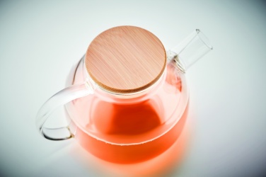 Logo trade promotional gifts picture of: Teapot borosilicate glass 850ml