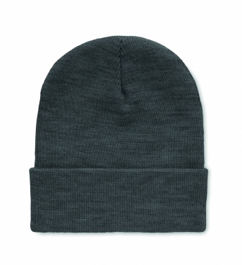 Logo trade promotional gifts picture of: Beanie in RPET with cuff