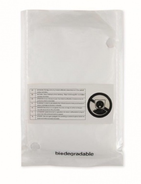 Logotrade promotional giveaway image of: Biodegradable poncho and bag