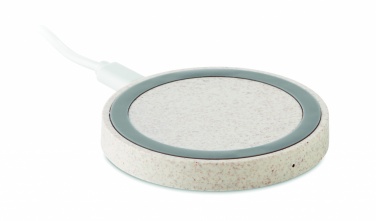 Logo trade advertising products image of: Wheat straw/ABS charger 5W