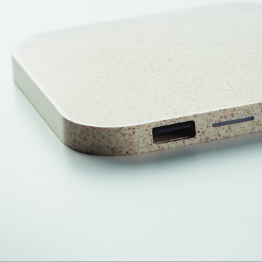 Logotrade advertising product image of: Hub charger wheat straw/ABS 5W