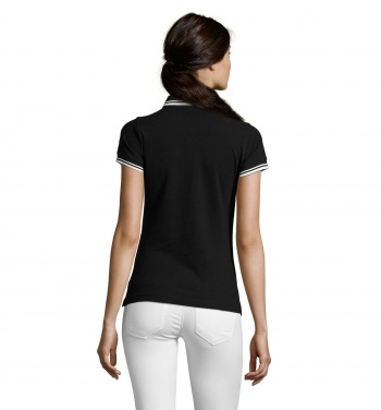 Logo trade promotional giveaway photo of: PASADENA women polo 200g