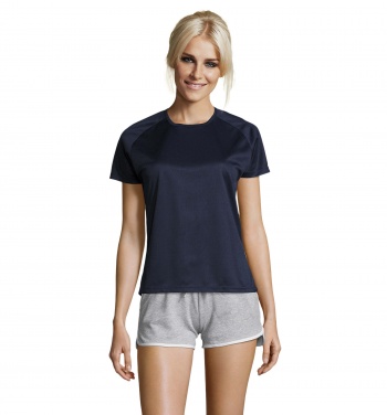Logo trade promotional gift photo of: SPORTY WOMEN T-SHIRT POLYES