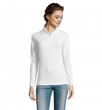 Logo trade promotional giveaway photo of: PERFECT WOMEN LSL POLO  180