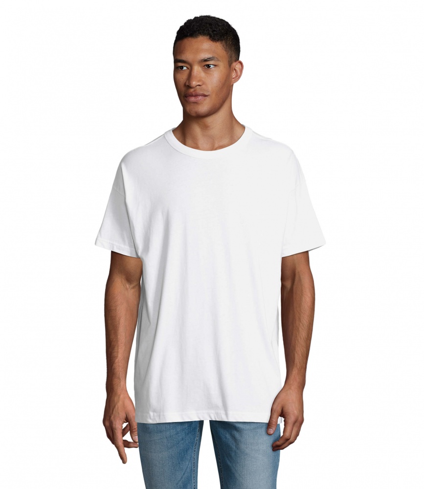 Logo trade promotional items image of: BOXY MEN OVERSIZED T-SHIRT