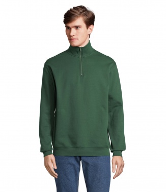 Logo trade corporate gift photo of: CONRAD Sweat Zip Collar