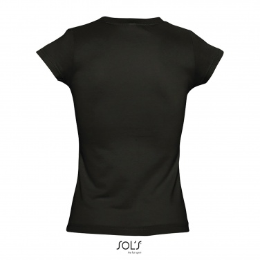 Logo trade promotional merchandise photo of: MOON WOMEN T-SHIRT 150g