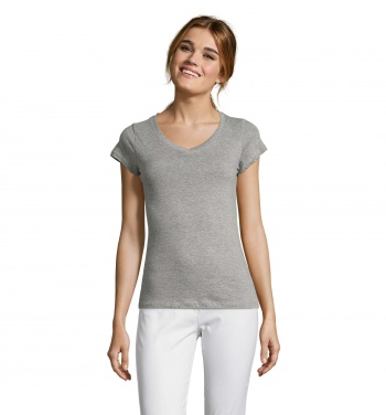 Logo trade promotional merchandise picture of: MOON WOMEN T-SHIRT 150g