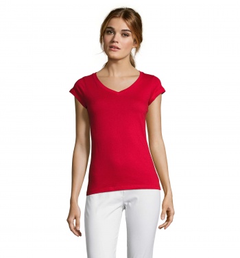 Logo trade promotional gifts picture of: MOON WOMEN T-SHIRT 150g