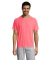 SPORTY MEN T-Shirt, Neon Coral