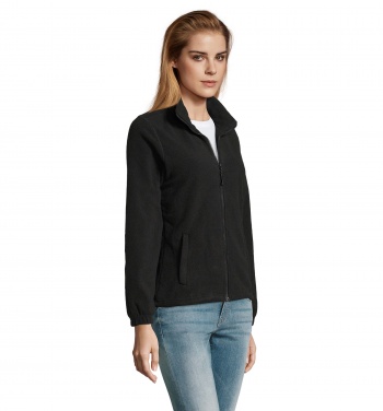 Logo trade business gifts image of: NORTH WOMEN ZIPPED FLEECE
