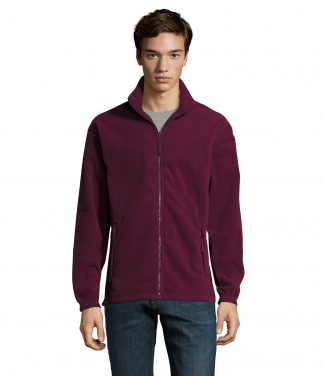 Logo trade promotional gift photo of: NORTH Zipped Fleece Jacket