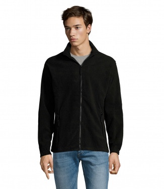 Logo trade promotional giveaways image of: NORTH Zipped Fleece Jacket