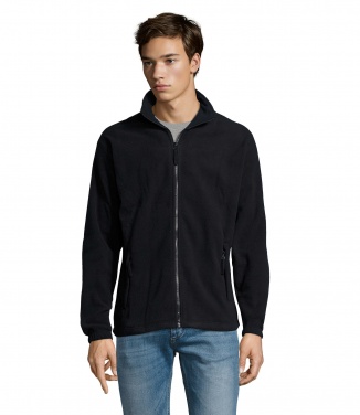 Logo trade promotional gifts picture of: NORTH Zipped Fleece Jacket
