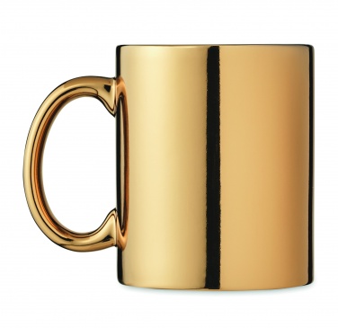 Logo trade promotional item photo of: Ceramic mug metallic 300 ml