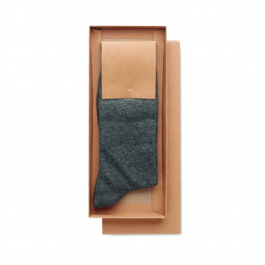 Logo trade advertising product photo of: Pair of socks in gift box M