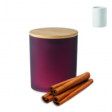 Logo trade promotional item photo of: Plant based wax candle 120 gr