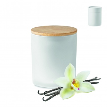Logo trade promotional items picture of: Plant based wax candle 120 gr