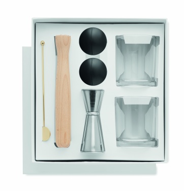 Logo trade promotional gifts picture of: Set of 7 pieces cocktail set