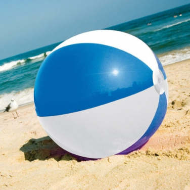 Logo trade promotional products image of: Bicolour beach ball KEY WEST